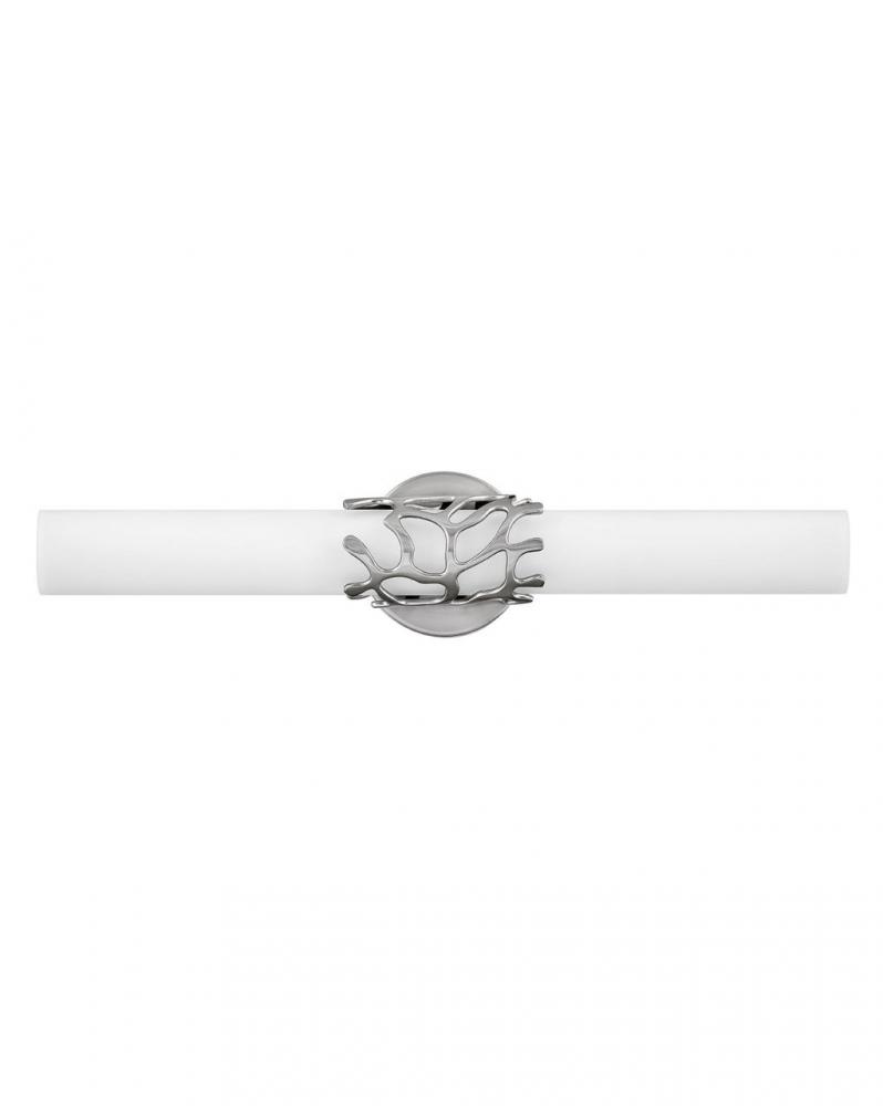 Lyra LED Coral bath sconce