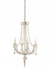 Currey 9681 - White Up Chandelier