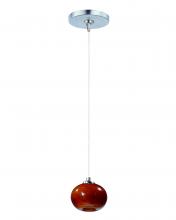 ET2 E94435-106SN - Amber Cloud-Mini Pendant